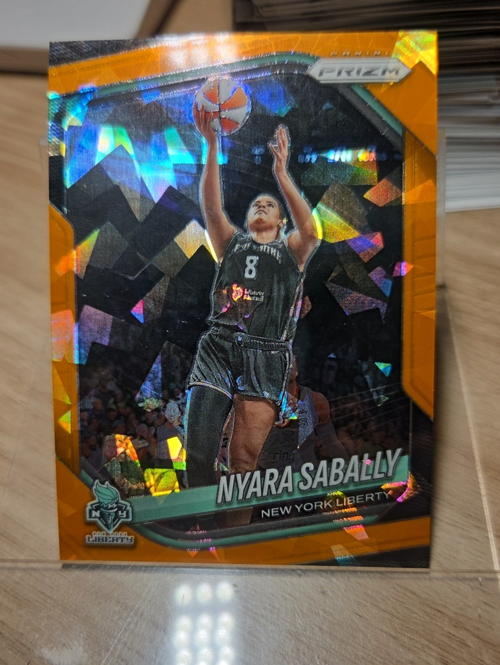2025 Panini WNBA Prizm Nyara Sabally Orange Ice Prizm